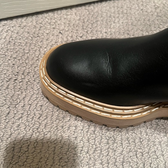 Proenza Schouler Black Lug Sole Boots, Size 38.5, Like New - Picture 10 of 13